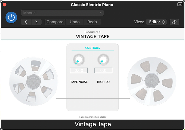 Vintage Tape — Free Tape Machine Simulation VST Plugin for macOS